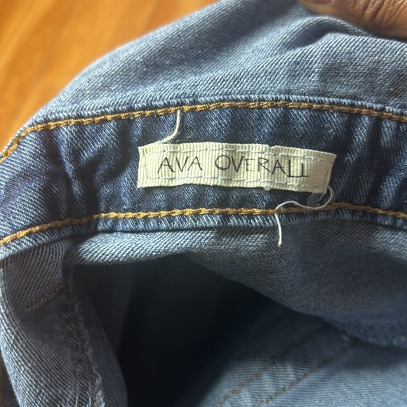 Distressed Denim Overall Shorts - Picture 9 of 12